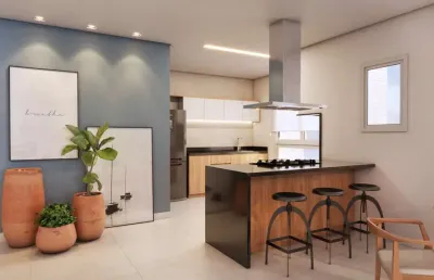 Apartamento com 2 quartos à venda na Leopoldino João Da Rosa, --, Praia da Cal, Torres