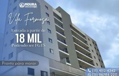 Apartamento para venda em são paulo, vila formosa, 2 dormitórios, 1 banheiro