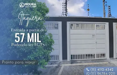 Sobrado para venda em são paulo, itaquera, 3 dormitórios, 1 suíte, 3 banheiros, 2 vagas