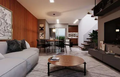 Casa para venda em florianópolis, campeche, 3 dormitórios, 1 suíte, 3 banheiros, 2 vagas