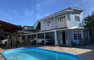 Casa para venda, campeche, 5 dormitórios, 1 suíte, 5 banheiros, 4 vagas