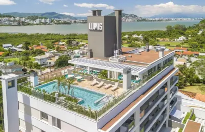 Apartamento para venda em florianópolis, cacupé, 2 dormitórios, 1 suíte, 2 banheiros, 1 vaga