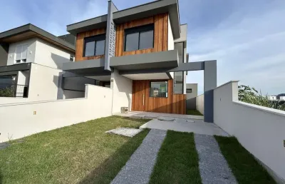 Casa para venda em florianópolis, campeche, 3 dormitórios, 1 suíte, 3 banheiros, 2 vagas