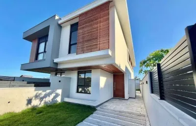Casa para venda em florianópolis, campeche, 3 dormitórios, 1 suíte, 3 banheiros, 2 vagas