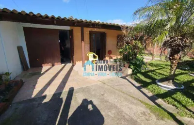 São duas casas, 2 dormitórios cada, à venda por r$ 130.000 - centro - balneário pinhal/rs