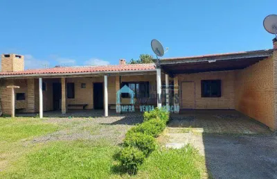 Localização privilegiada!!! casa com 4 dormitórios à venda por r$ 175.000 - centro - balneário pinhal/rs
