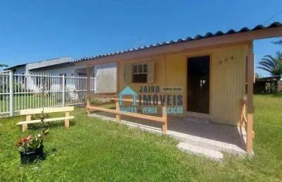 Casa com 2 dormitórios à venda por r$ 130.000,00 - centro - balneário pinhal/rs
