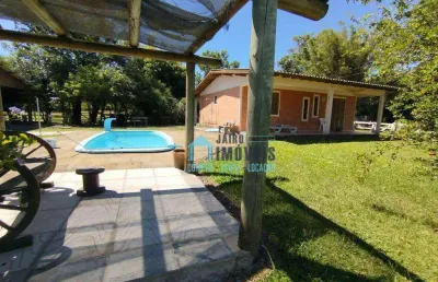 Oportunidade pra quem procura um sítio completo e com infraestrutura, à venda por r$ 850.000 - rancho velho - capivari do sul/rs