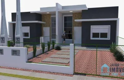 Casa com 2 dormitórios à venda, 77 m² por r$ 335.000,00 - balneário jardim beira mar - tramandaí/rs
