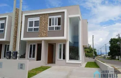 Sobrado com 2 dormitórios à venda, 80 m² por r$ 365.000 - santa luzia - osório/rs