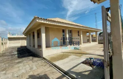 Casa com 3 dormitórios + 2 apartamentos, à venda por r$ 299.000 - centro - balneário pinhal/rs, a poucos metros do mar!!