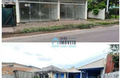 2 lojas + casa com 2 dormitórios à venda por r$ 540.000 - centro - tramandaí/rs