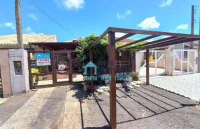 Casa com 3 dormitórios, sendo uma suíte  à venda por r$ 375.000 - centro - imbé/rs