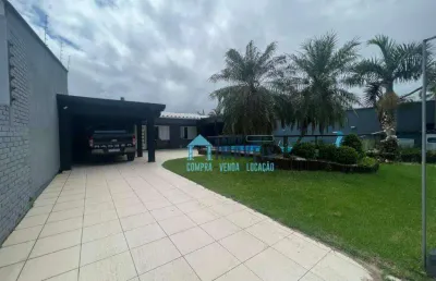 Linda casa com piscina e 3 dormitórios à venda, 152 m² por r$ 750.000 - zona nova - tramandaí/rs