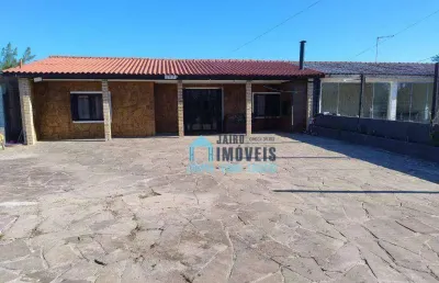 Casa com 4 dormitórios à venda por r$ 200.000,00 - magistério - balneário pinhal/rs