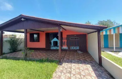 Casa com 3 dormitórios à venda, 80 m² por r$ 220.000,00 - centro - balneário pinhal/rs