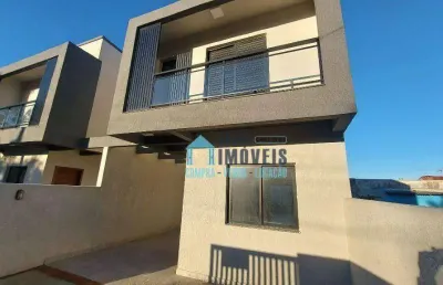 Sobrado de alto padrão com 3 dormitórios, sendo 1 suíte à venda por r$ 375.000 - nazaré - cidreira/rs