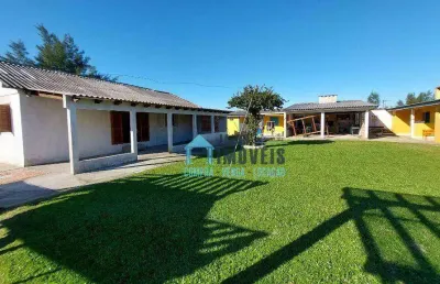 Casa + pousada com 8 apartamentos, à venda por r$ 380.000 - centro - balneário pinhal/rs