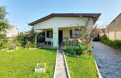 Casa com anexo, em boa localização à venda por r$ 220.000 - centro - balneário pinhal/rs