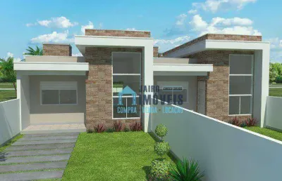 Casa com 2 dormitórios à venda, 70 m² por r$ 378.000,00 - são francisco ii - tramandaí/rs