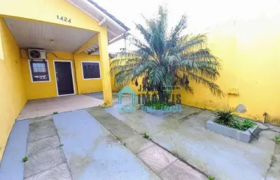 Casa com 3 dormitórios à venda, 94 m² por r$ 280.000,00 - indianópolis - tramandaí/rs