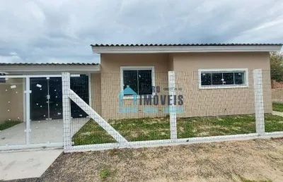 Casa com 2 dormitórios à venda por r$ 230.000,00 - centro - balneário pinhal/rs