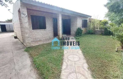 Casa ampla em boa localização, à venda por r$ 150.000 - centro - balneário pinhal/rs