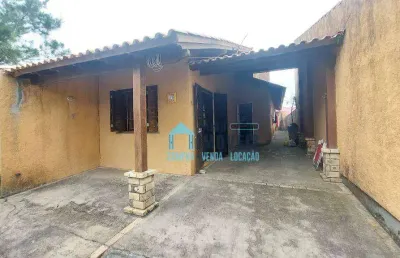 Casa à poucos metros do mar, com 3 dormitórios à venda - centro - balneário pinhal/rs