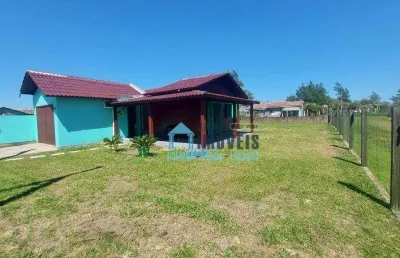 Casa com 3 dormitórios à venda, 90 m² por r$ 180.000,00 - centro - balneário pinhal/rs