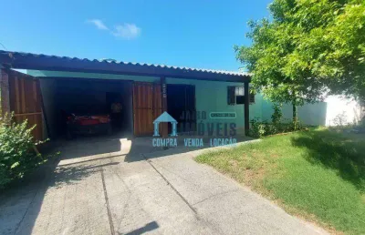 Casa com 3 dormitórios à venda por r$ 120.000,00 - magistério - balneário pinhal/rs