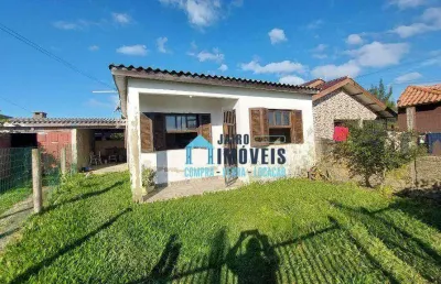 Casa + anexo em excelente localização, à venda, 227 m² por r$ 216.000 - centro - balneário pinhal/rs