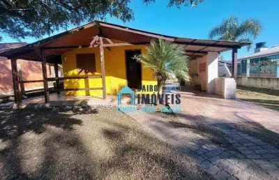 Casa com 2 dormitórios e piscina à venda por r$ 200.000 - centro - balneário pinhal/rs