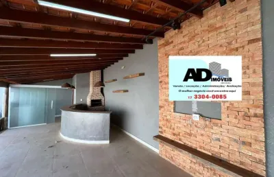 Casa para venda em são josé do rio preto, residencial macedo teles i, 2 dormitórios, 3 banheiros, 2 vagas