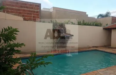Casa para locação em são josé do rio preto, parque residencial comendador mancor daud, 3 dormitórios, 1 suíte, 6 banheiros, 4 vagas