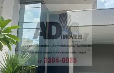 Casa em condomínio para venda em são josé do rio preto, village damha rio preto iii, 3 dormitórios, 4 banheiros, 2 vagas