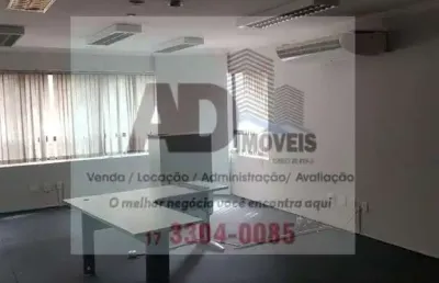 Sala comercial para locação em são josé do rio preto, centro, 2 banheiros, 1 vaga