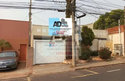 Casa comercial para locação em são josé do rio preto, vila santa cruz, 3 banheiros, 2 vagas
