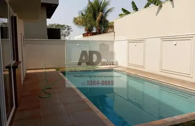 Casa em condomínio para venda em são josé do rio preto, loteamento recanto do lago, 4 dormitórios, 1 suíte, 6 banheiros, 4 vagas
