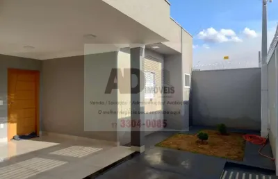 Casa para venda em são josé do rio preto, residencial mário de mattos, 3 dormitórios, 1 suíte, 2 banheiros, 2 vagas