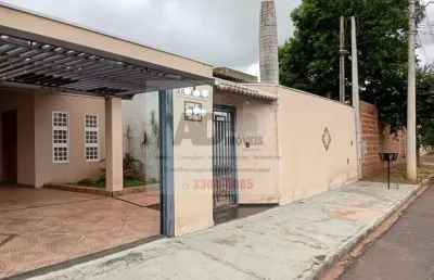 Casa para venda em mirassol, jardim renascença, 3 dormitórios, 1 suíte, 2 banheiros, 3 vagas