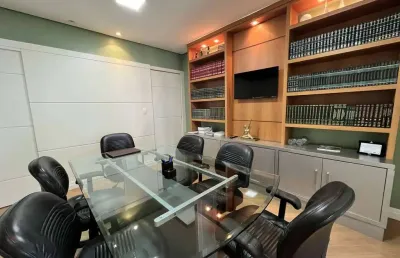 Sala comercial 48m² pronta para uso no jardim aquarius - ao lado da praça