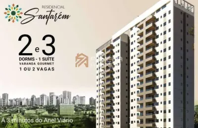 Lançamento - residencial santarém - 2 e 3 dormitórios - parque industrial