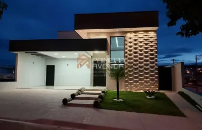Casa térrea 164m² em condomínio fechado - residencial terras do vale