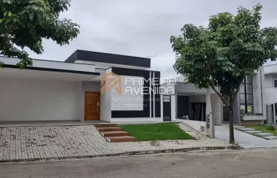 Casa de 160m² em terreno 300m² - 3 dorms, suíte -condomínio terras do vale