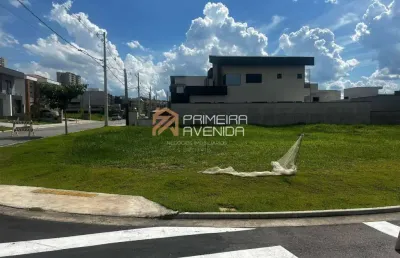 Excelente terreno plano com 680m² no condomínio vivante - urbanova
