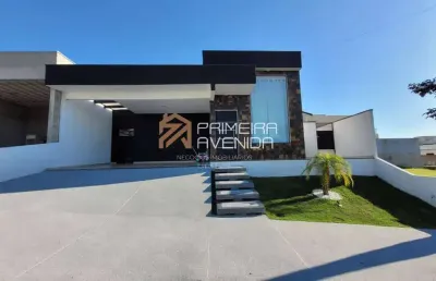 Casa 130 m² - 3 dorms -1 suíte com closet – cond. terras do vale - caçapava