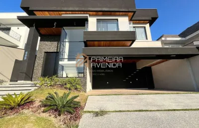 Casa térrea  350m² - 4 suítes / 1 master - condominio jaguary