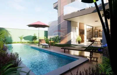 Residência duplex sustentável no terras alphaville 2 – conforto e sofisticação no eusébio