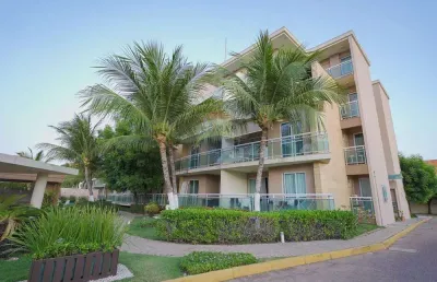 Cobertura no palm beach porto das dunas 151,55m² 3 quartos! r$ 630,000