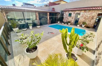Casa com 3 quartos à venda na rua brasileira arantes, 2, santa branca, belo horizonte por r$ 1.500.000